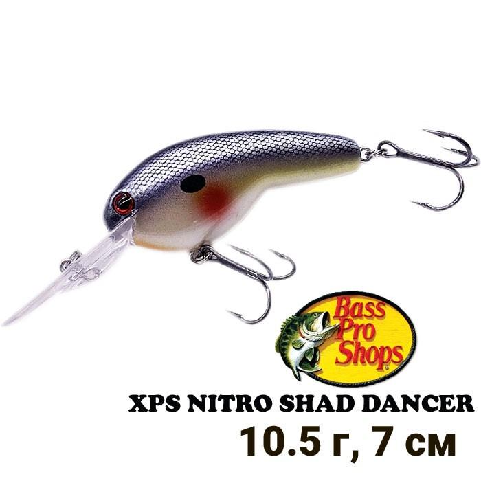 Воблер Bass Pro Shops XPS Nitro Shad Dancer Crankbaits Texas Shad NSD066 (8757) - фото 2