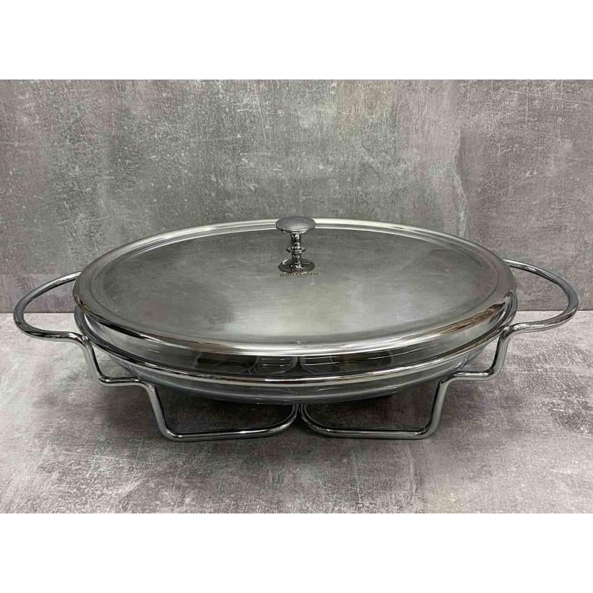 Марміт скляний Bohmann овальний 3 л (BH-2007)