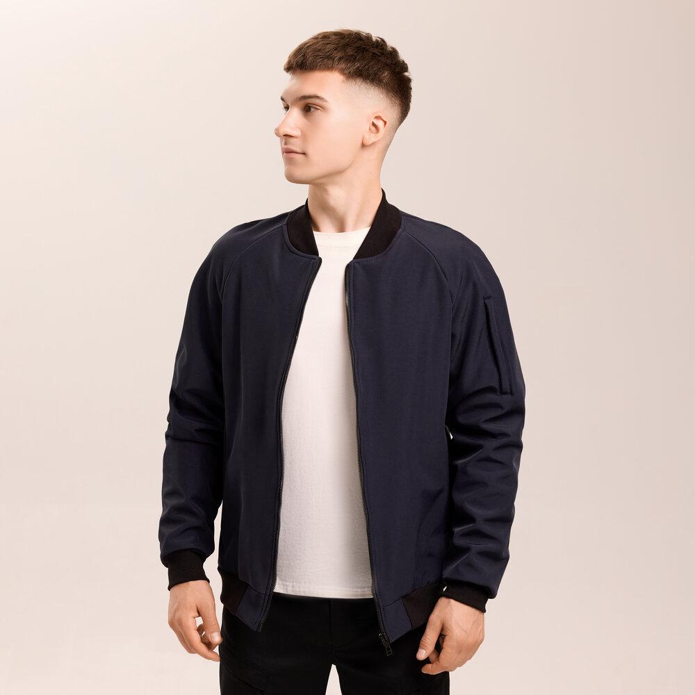 Бомбер мужской Pobedov Thunder soft shell L Синий (26492/1/3) - фото 7 Бомбер мужской Pobedov Thunder soft shell L Синий (26492/1/3) - фото 7