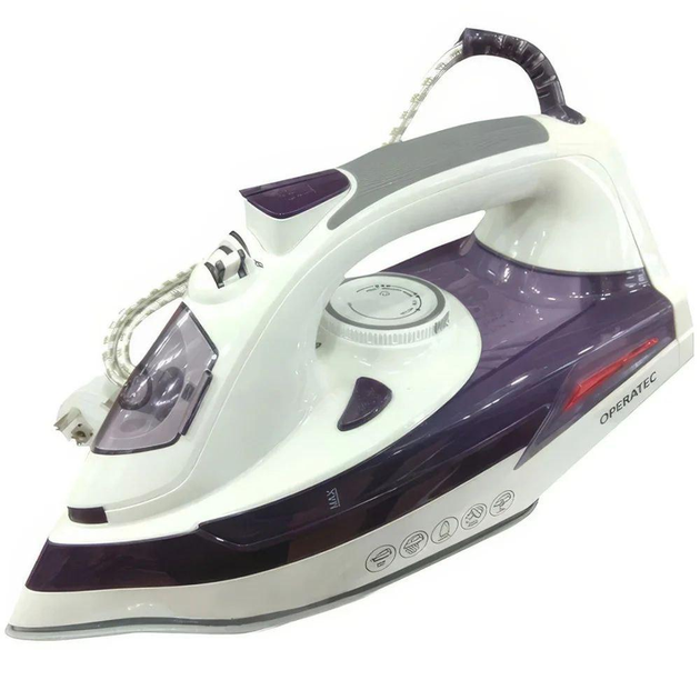Праска парова Operatec OP-1005 2200 Вт керамічна підошва (ML-04772) Праска парова Operatec OP-1005 2200 Вт керамічна підошва (ML-04772)