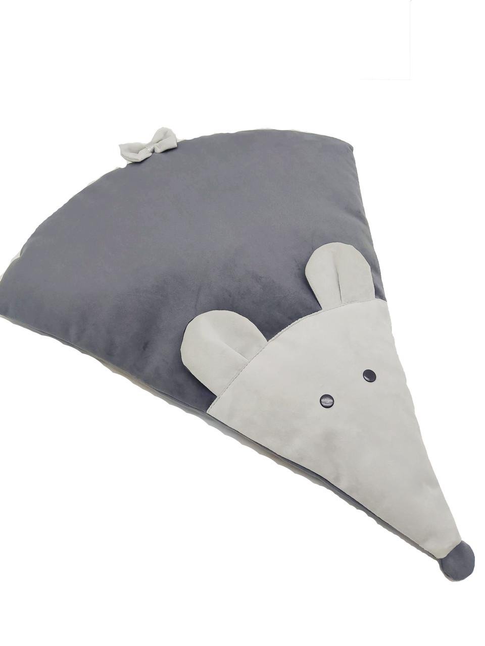 Коврик для собак или кошек Мышка 500х580х40 мм Серый