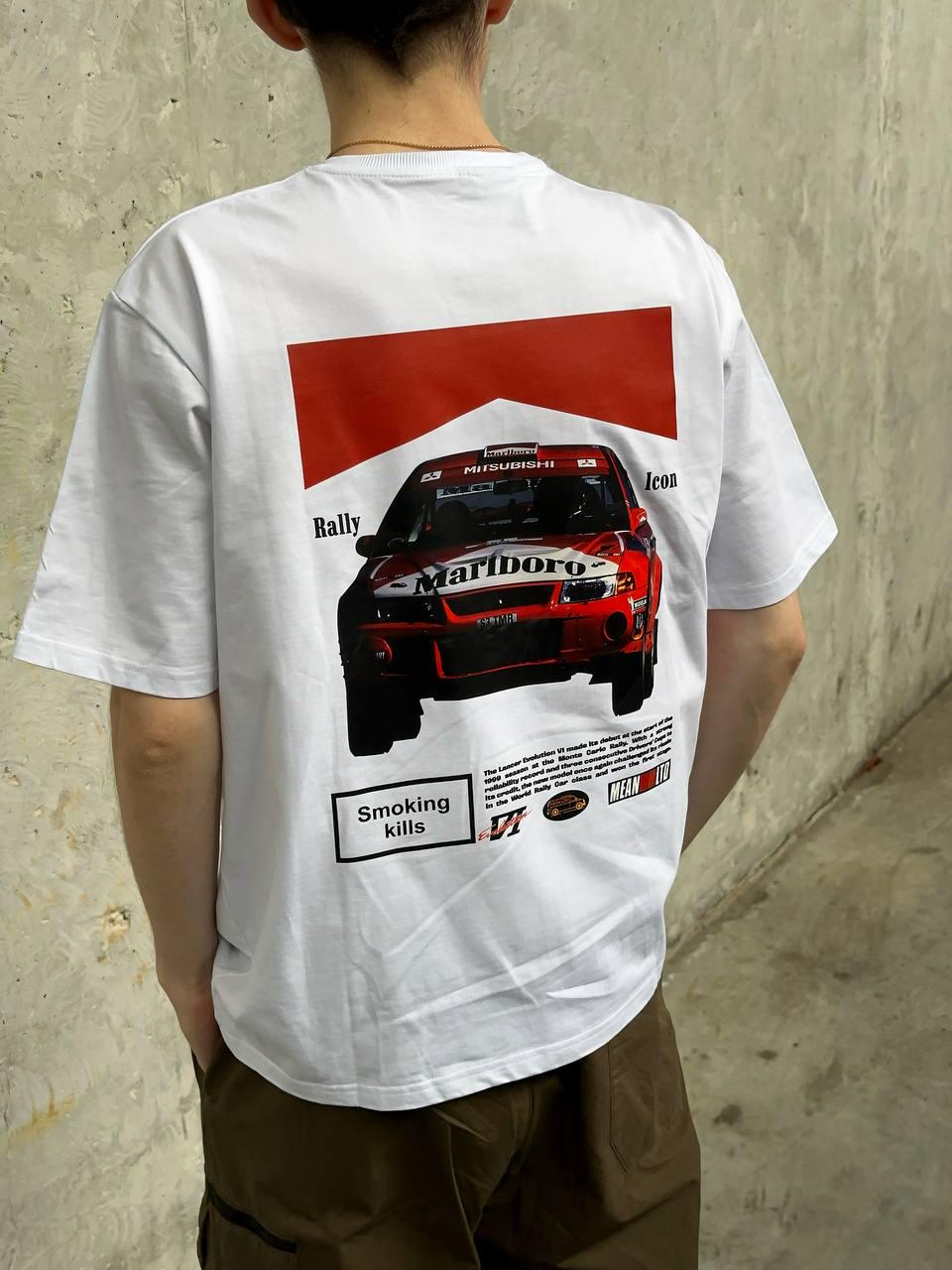 Футболка MEAN LTD MEAN LTD Mitsubishi Lancer RS Evolution VI Gr.A WRC '1999 XL Белый (MLD0061394) - фото 5 Футболка MEAN LTD MEAN LTD Mitsubishi Lancer RS Evolution VI Gr.A WRC '1999 XL Белый (MLD0061394) - фото 5