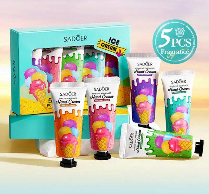 Подарунковий набір зволожуючих кремів для рук 5 шт. по 20 г (4031) - фото 5 Подарунковий набір зволожуючих кремів для рук 5 шт. по 20 г (4031) - фото 5