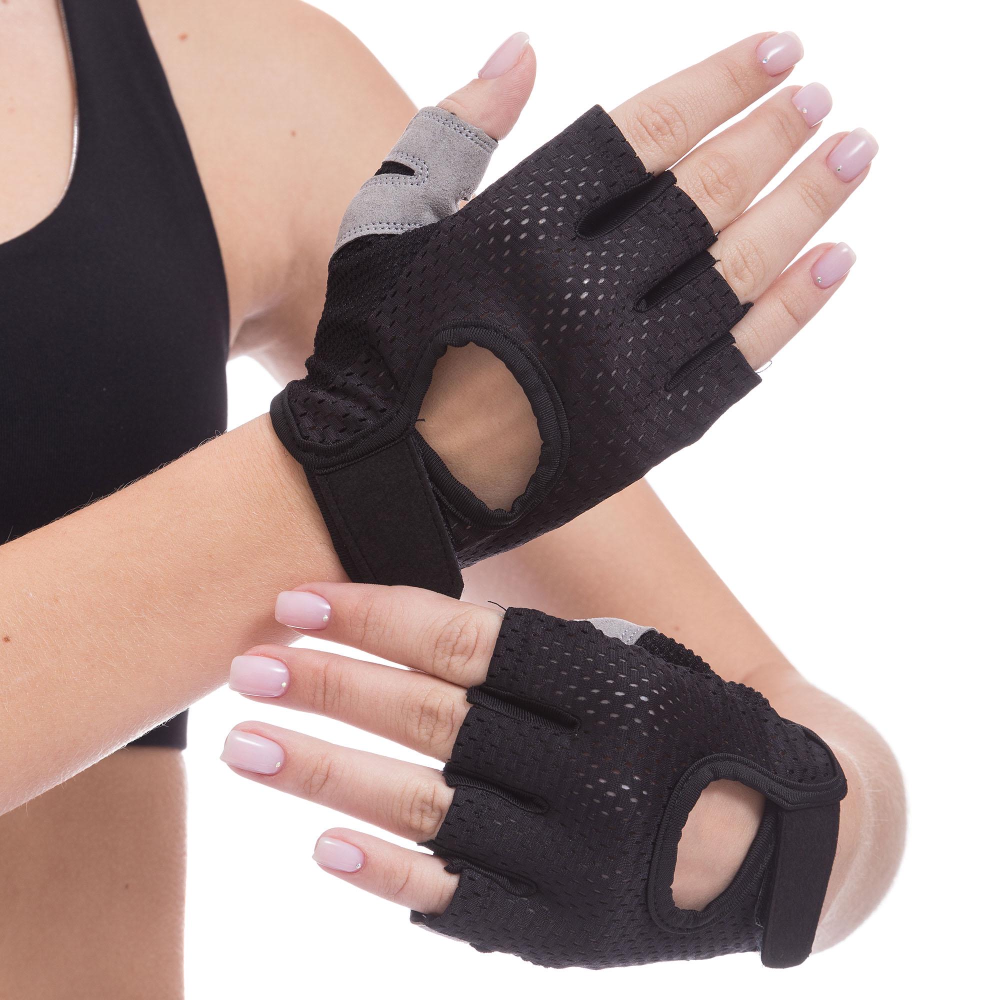 Перчатки для фитнеca SP-Sport ВС-8304 L Черный (NA000889)