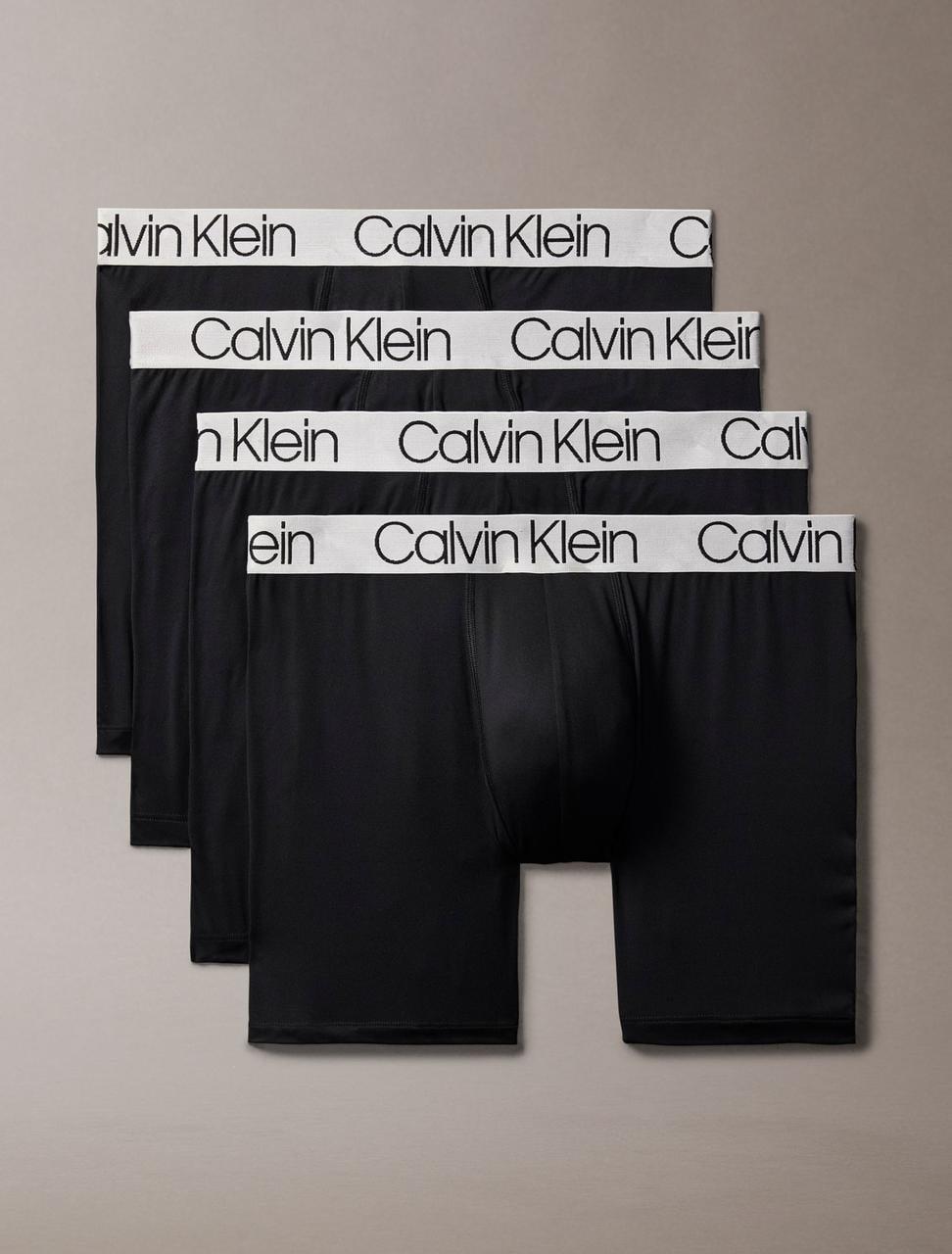 Набор боксеров трусов Calvin Klein Chromatic Boxer Brie XL 4 шт. Черный (2510500287) Набор боксеров трусов Calvin Klein Chromatic Boxer Brie XL 4 шт. Черный (2510500287)