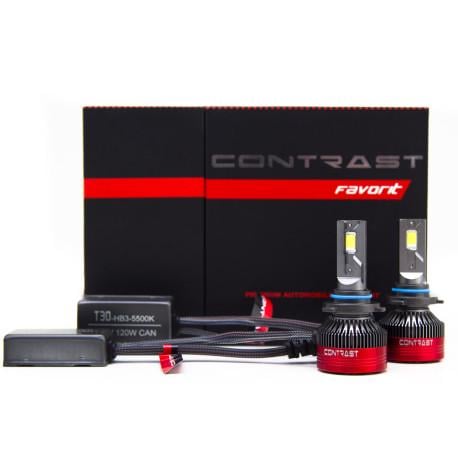 Лампы Contrast T30 HB3 Canbus 5500K 2 шт. (xn_cua_5222)