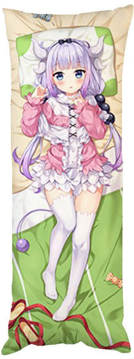 Подушка дакімакура Канна дракон покоївка декоративна ростова для обіймання 40x100 см (666016244)