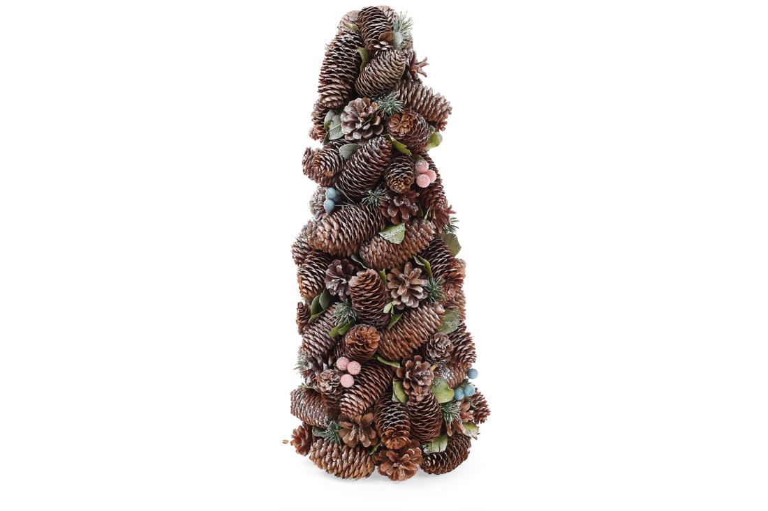 Декор BonaDi Ёлочка из шишек и ягод (743-248)