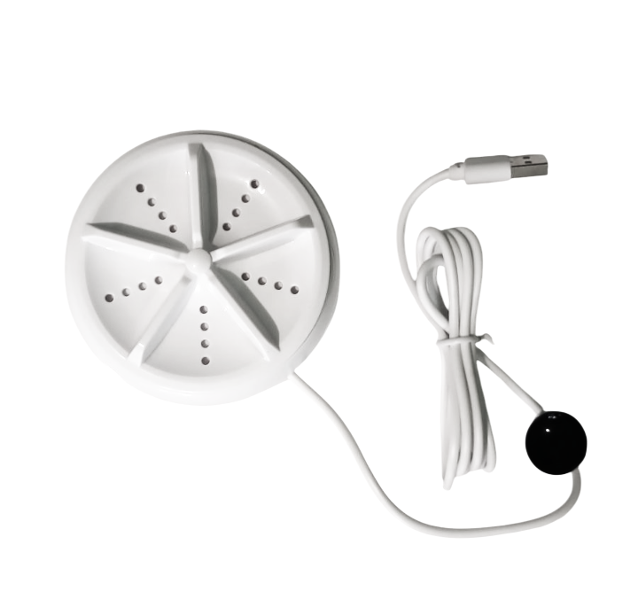 Машина стиральная UltraSonic Turbine Wash портативная ультразвуковая USB Белый - фото 8 Машина стиральная UltraSonic Turbine Wash портативная ультразвуковая USB Белый - фото 8