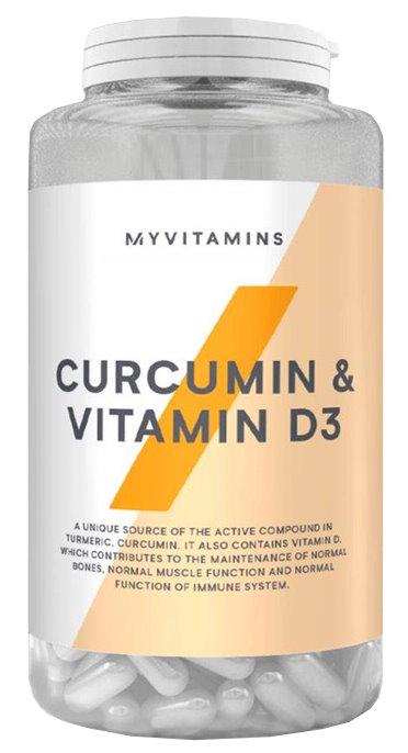 Витамины Curcumin Vitamin D3 60 капсул