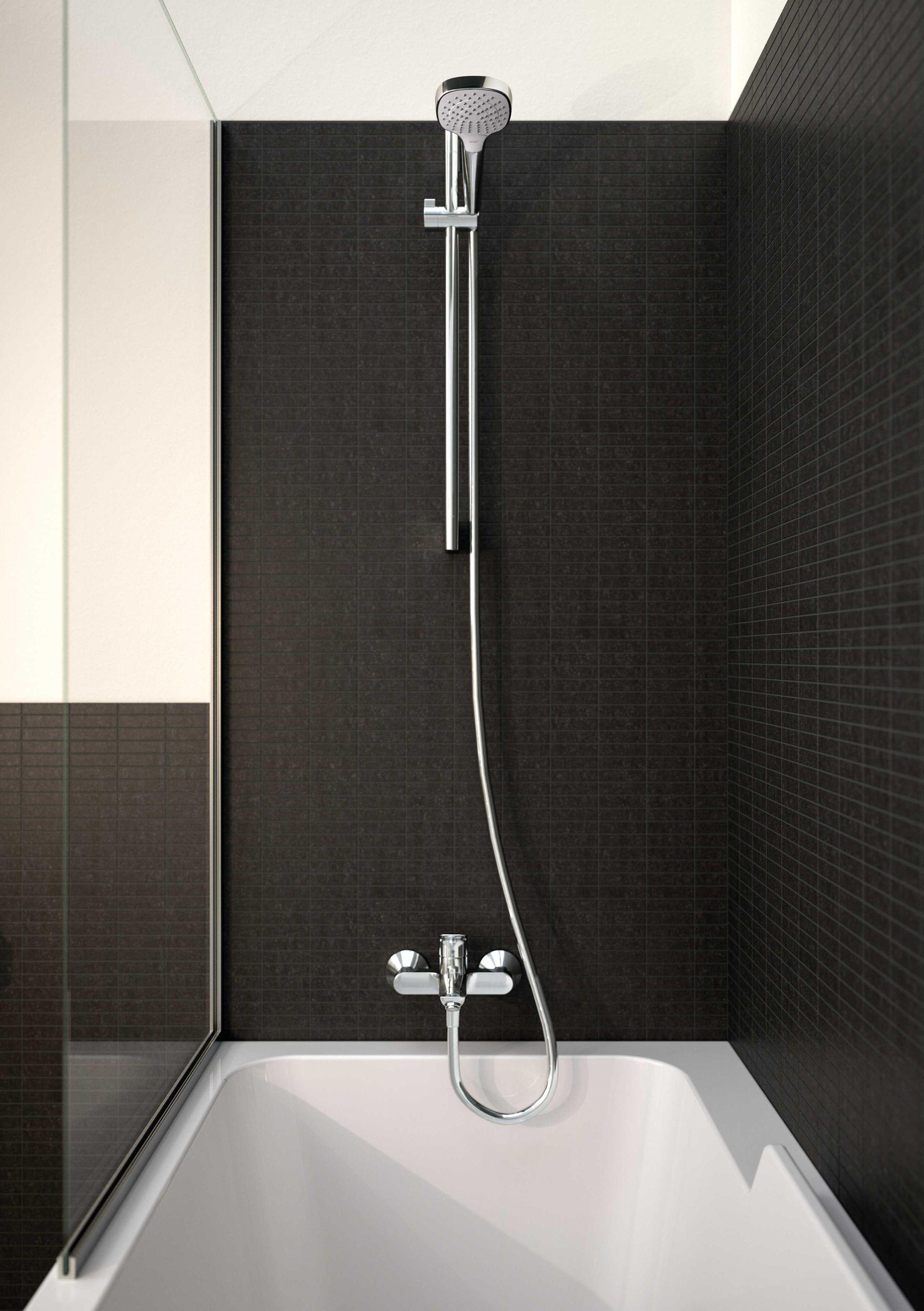 Душовий комплект Hansgrohe CROMA SELECT E 26582400 із штангою Хром (112140) - фото 2