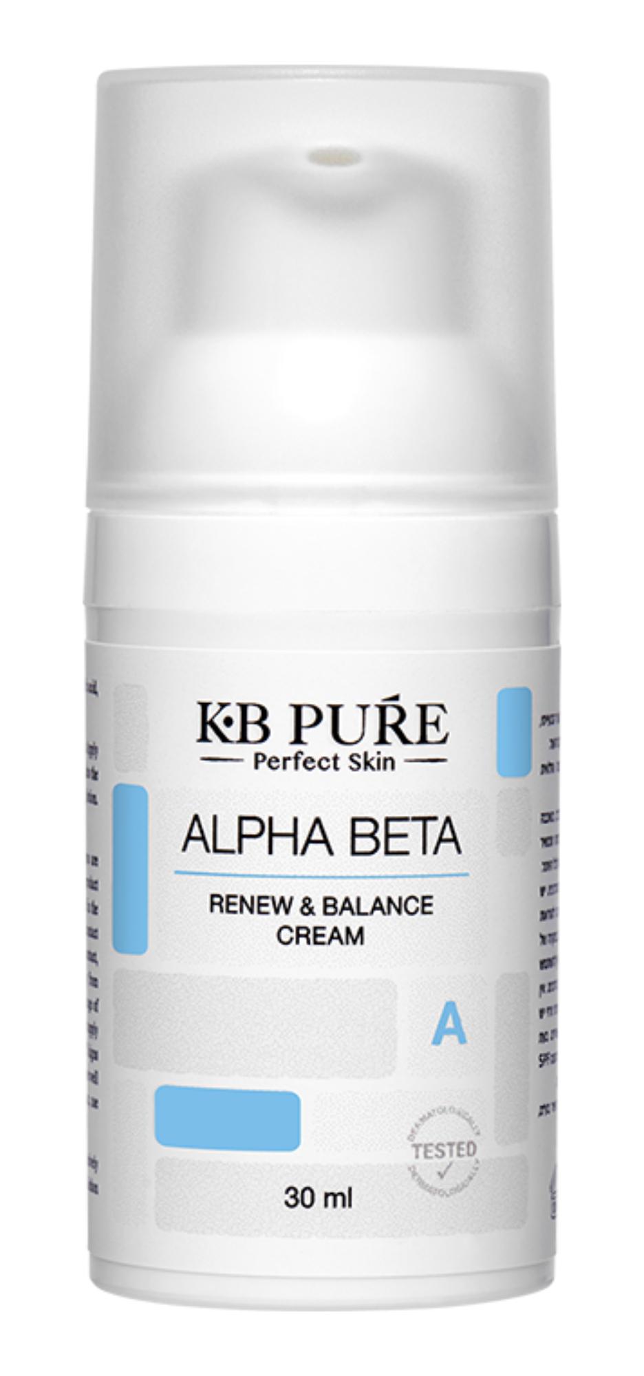 Средство для обновления кожи KB Pure A B Cream 30 мл - фото 1