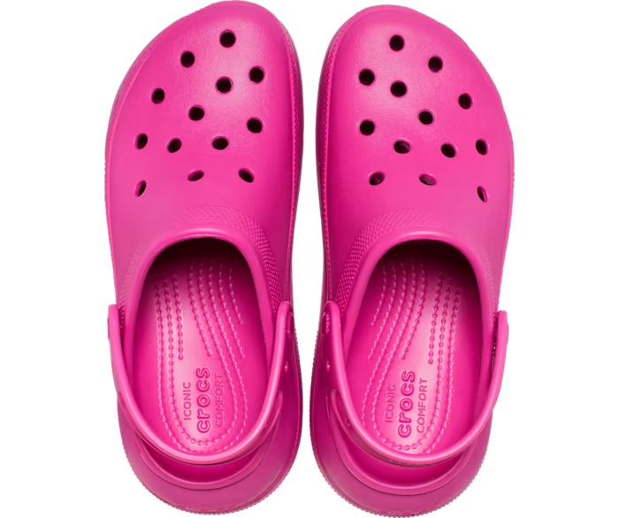 Сабо на платформе Crocs Classic Crush р. W7/EUR 37-38 Fuchsia Fun (9159387) - фото 3