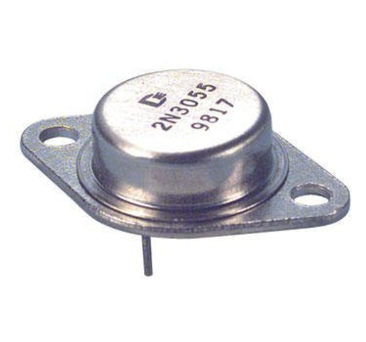 Транзистор усилитель звука NPN 2N3055 TO-3 15А 60В (286094) Транзистор усилитель звука NPN 2N3055 TO-3 15А 60В (286094)