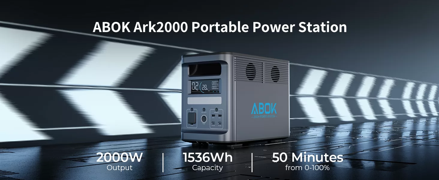 Зарядна станція ABOK Power Station 3072 Вт·год з додатковим акумулятором до зарядної станції (30631190) - фото 4