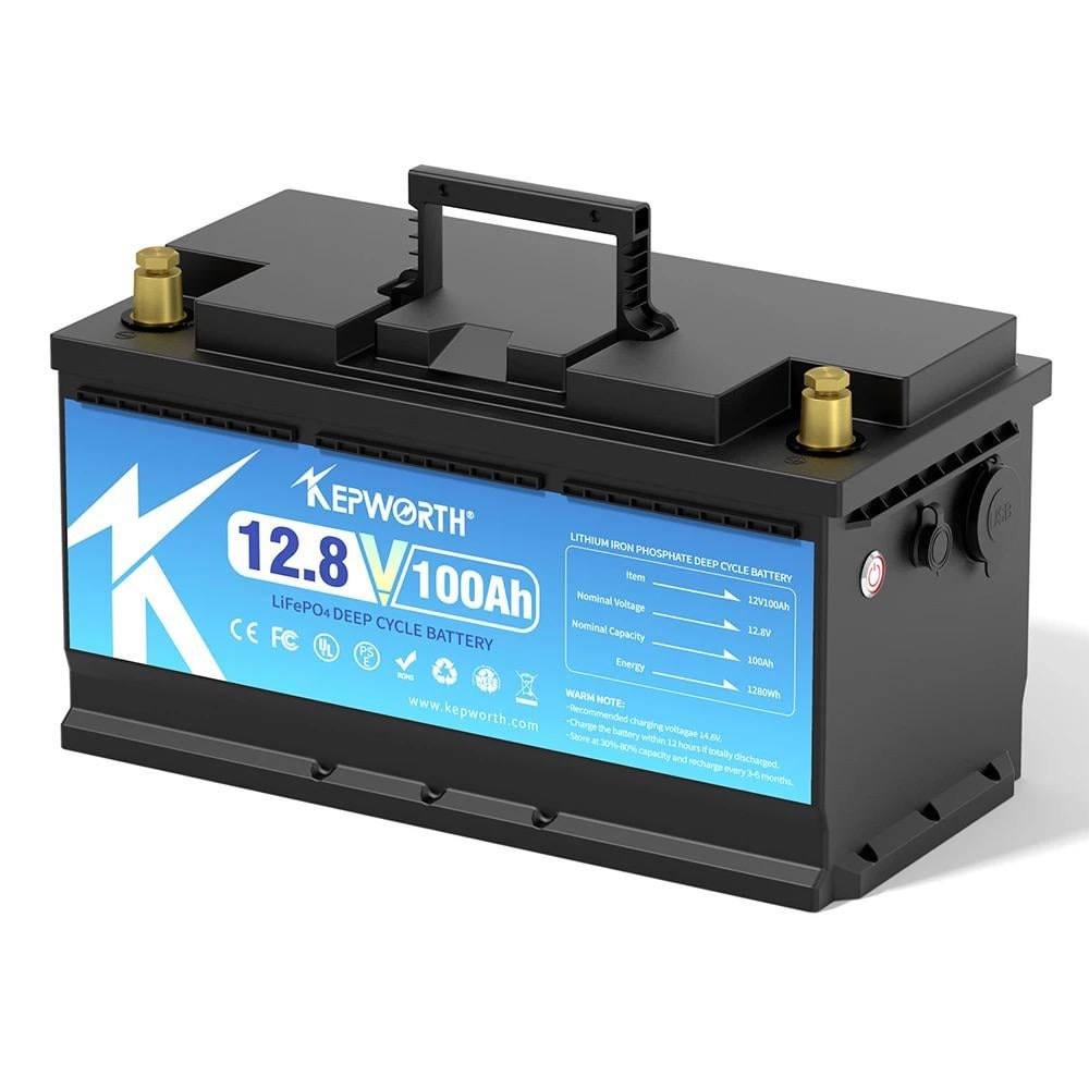 Акумулятор для ДБЖ Kepworth BMS LifePo4 100 Ah 12V 1280Wh (KW10012) - фото 5 Акумулятор для ДБЖ Kepworth BMS LifePo4 100 Ah 12V 1280Wh (KW10012) - фото 5