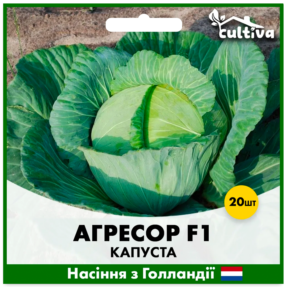 Семена капусты Syngenta Агесор F1 20 шт. (K6)