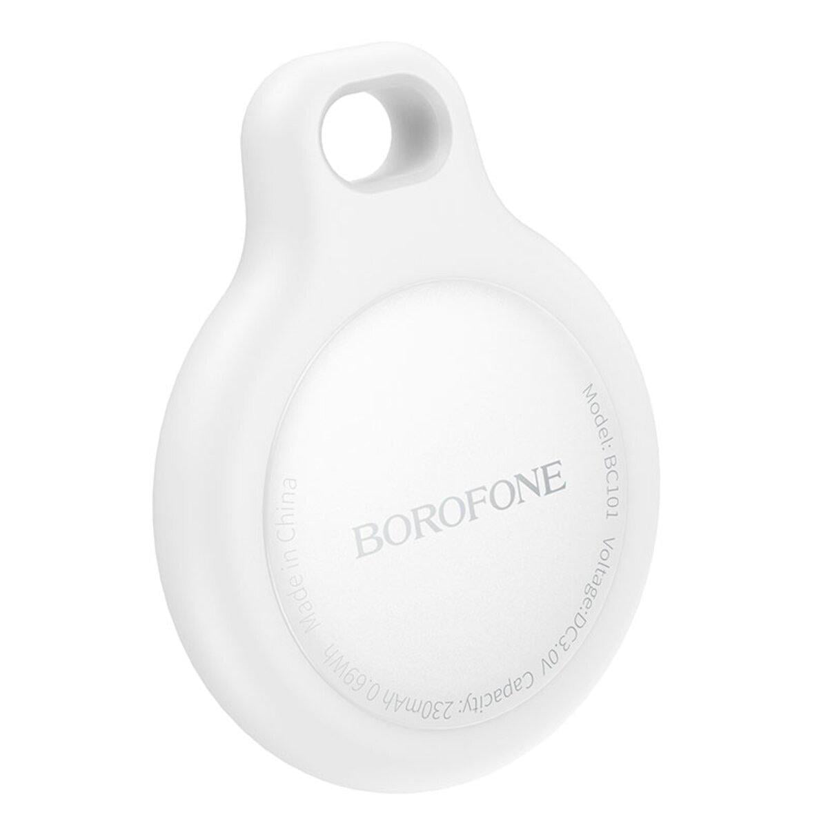 Брелок-трекер Borofone BC101 Exquisite с Apple Find My White (063bd7d6)
