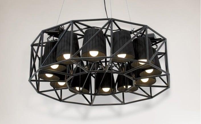 Люстра MULTILAMP RING 12P (2123-SHL)