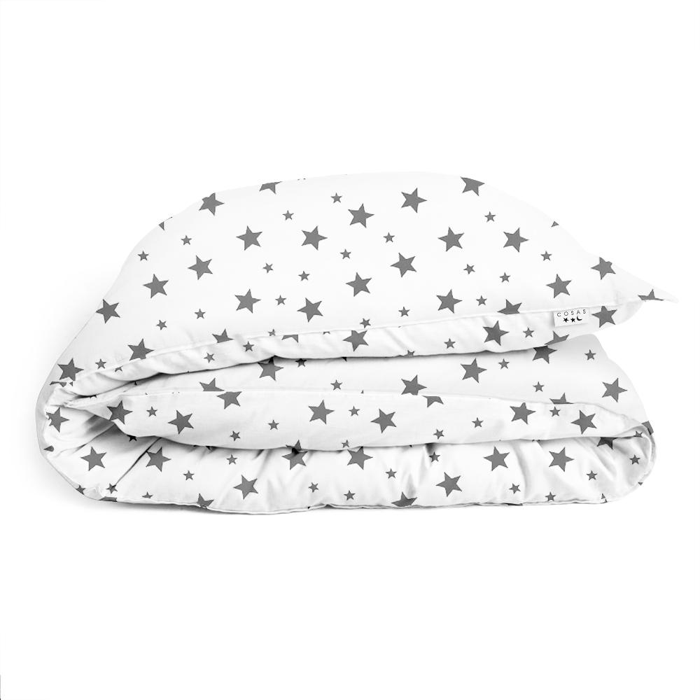 Підковдра євро Cosas Star Big Grey White 200х220 см (4822052044292)