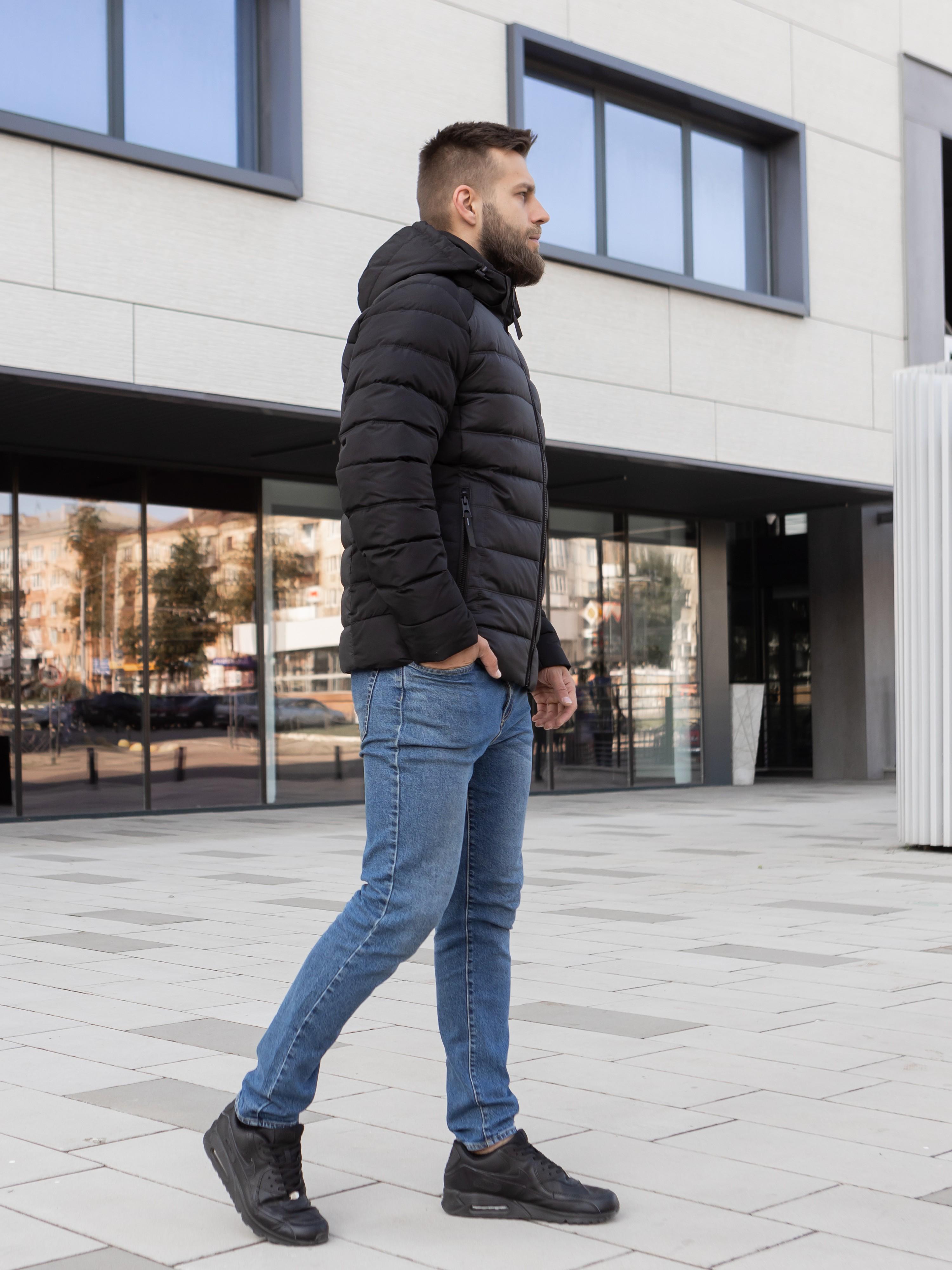 Куртка чоловіча зимова Vavalon 24-V р. 72 Чорний (29116957) - фото 6