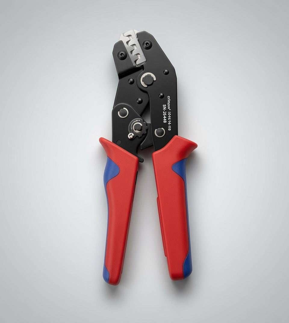 Кримпер GoodTool SN-2546B MC4 солнечных панелей 2.5-6 мм2 с трещоткой для PV кабеля AWG 14-10 (SN-2546b) Кримпер GoodTool SN-2546B MC4 солнечных панелей 2.5-6 мм2 с трещоткой для PV кабеля AWG 14-10 (SN-2546b)