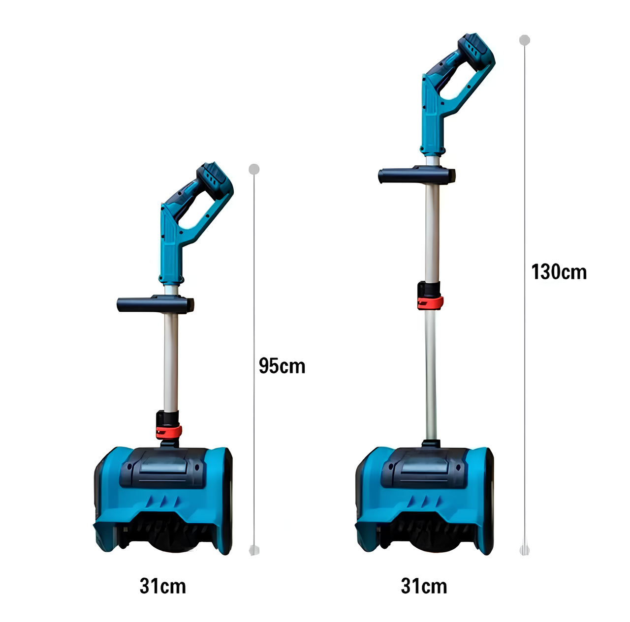 Снігоприбирач складаний акумуляторний LY-749 на 2 АКБ (2485158543) - фото 2