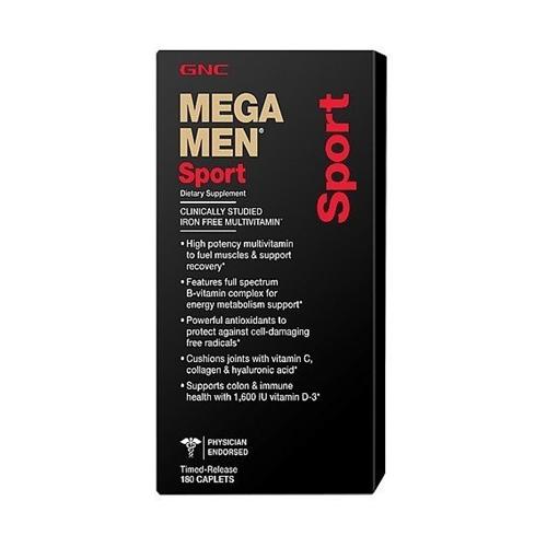 Витаминно-минеральный комплекс для спорта GNC Mega Men Sport 180 Caplets Витаминно-минеральный комплекс для спорта GNC Mega Men Sport 180 Caplets