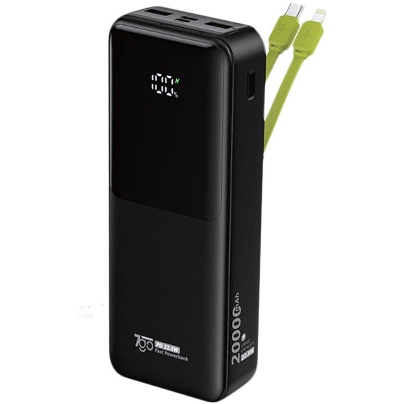 Повербанк 7GO GPW-07 PD22.5W Fast Type-C iPhone дисплей USB 20000Ah