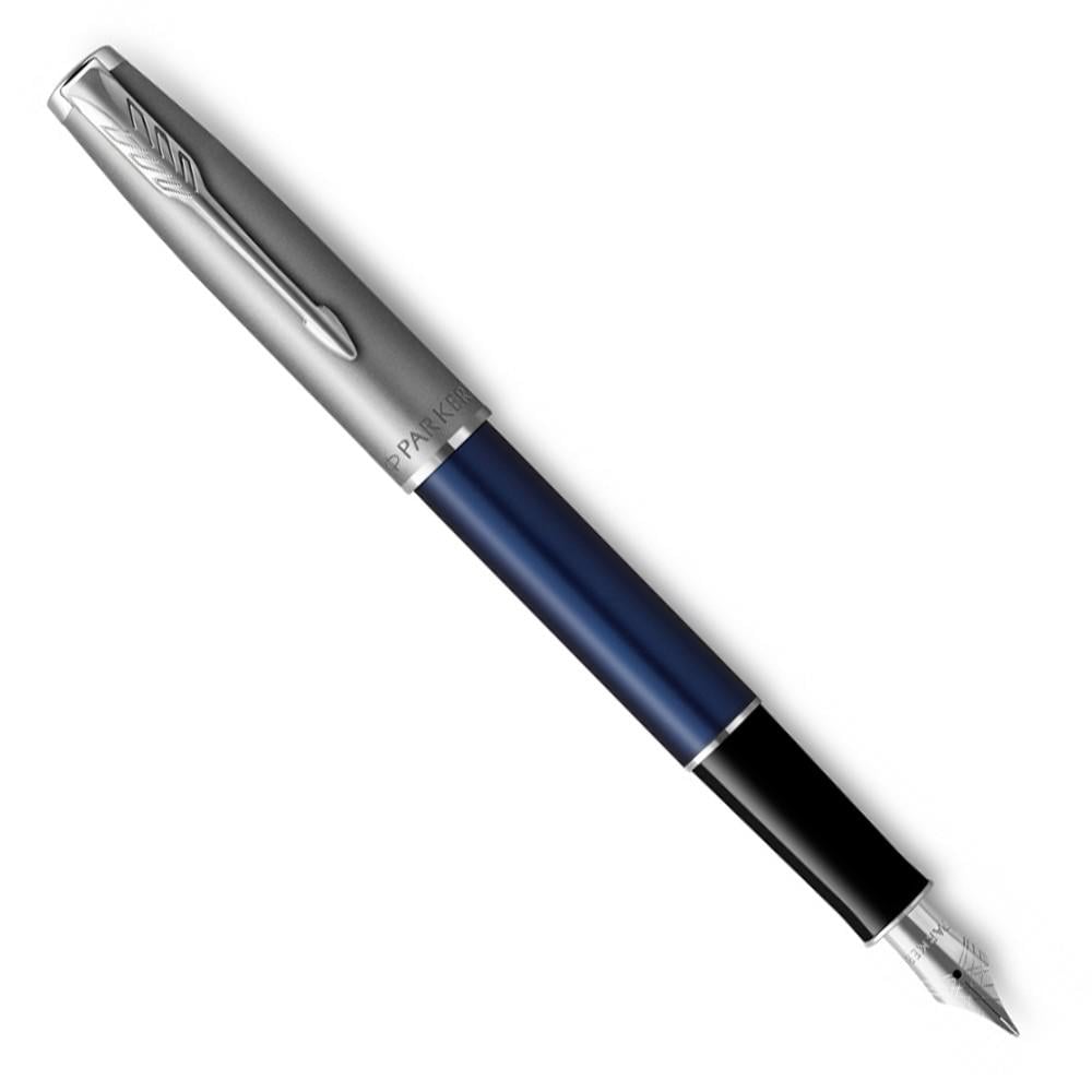 Ручка перьевая Parker SONNET 17 Essentials Metal and Blue Lacquer
