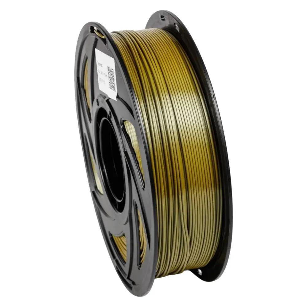 Пластик UA3D PLA Silk 1,75 мм 1 кг Бронзовий
