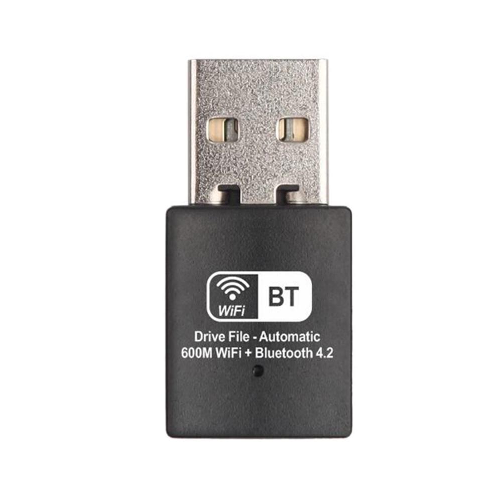 Wi-Fi/Bluetooth адаптер Bodasan G39 600Mb двухдиапазонный 2.4/5GHz с Bluetooth 4.2 Black (G39-B)