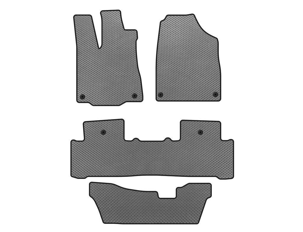 Коврики Digital Designs EVA этилвинилацетат 3 ряда для Acura MDX 2013-2020 гг. Серый