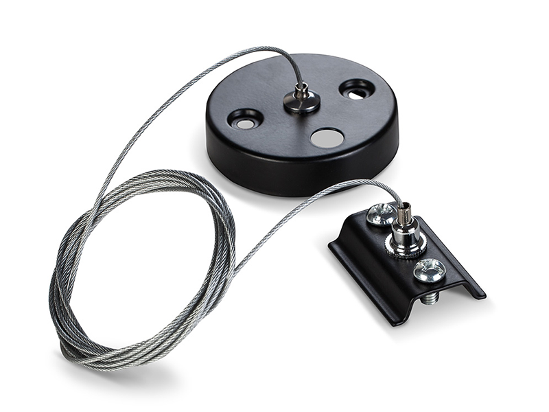 Набір для підвісного монтажу Videx VL-TRF-PD-B для шинопровода Чорний (21765896) Набір для підвісного монтажу Videx VL-TRF-PD-B для шинопровода Чорний (21765896)