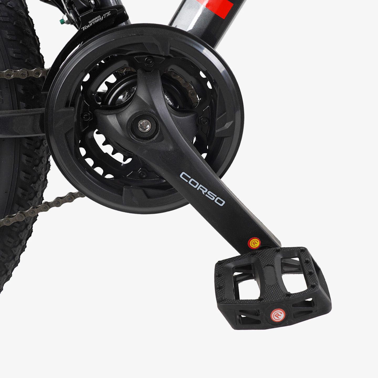 Велосипед горный Corso Next алюминиевый 26"/15" Черно-красный (705720904) - фото 7 Велосипед горный Corso Next алюминиевый 26"/15" Черно-красный (705720904) - фото 7