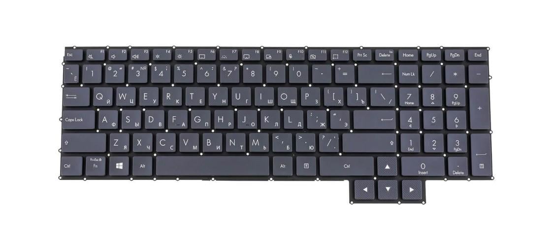 Клавиатура для ноутбука Asus W730G5TV с подсветкой клавиш (0KNB0-661DRU00)