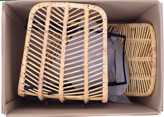 Стул плетеный Терра из ротанга на металлической основе (st10875) - фото 3 Стул плетеный Терра из ротанга на металлической основе (st10875) - фото 3