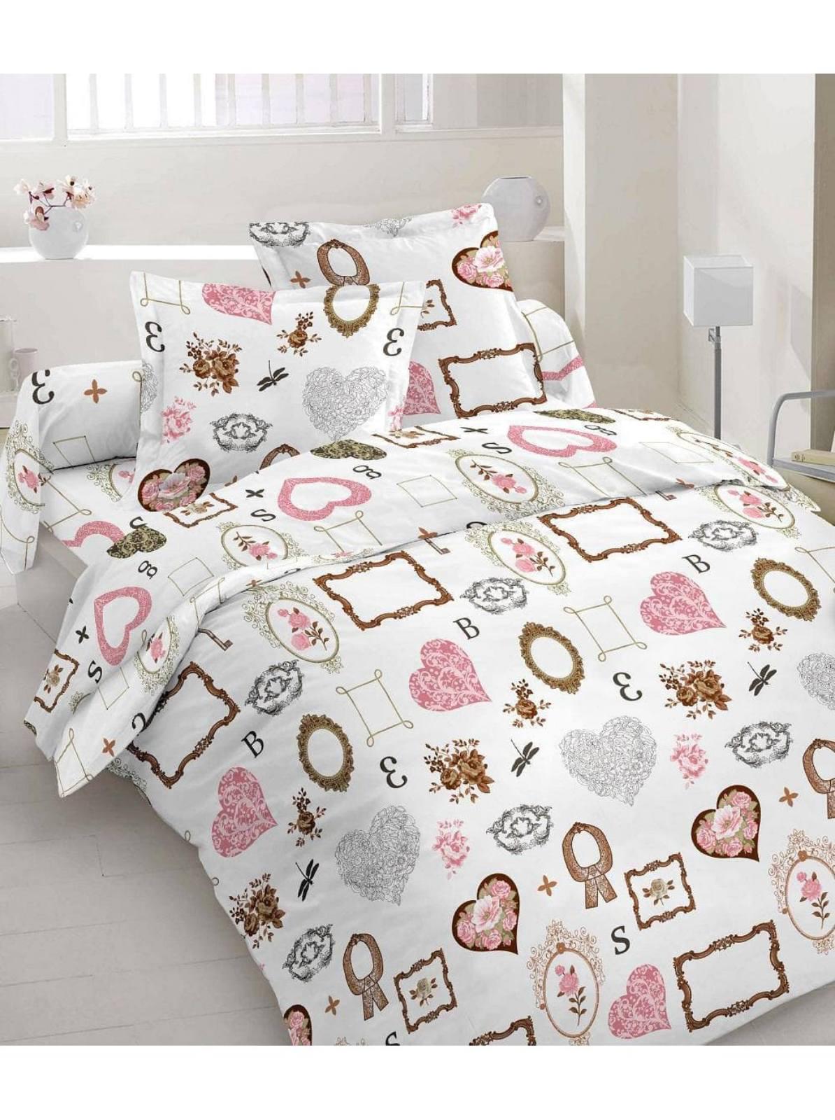 Комплект постельного белья Vital-Textile Бязь Голд Люкс евро 200x220 см (BLe-№125)