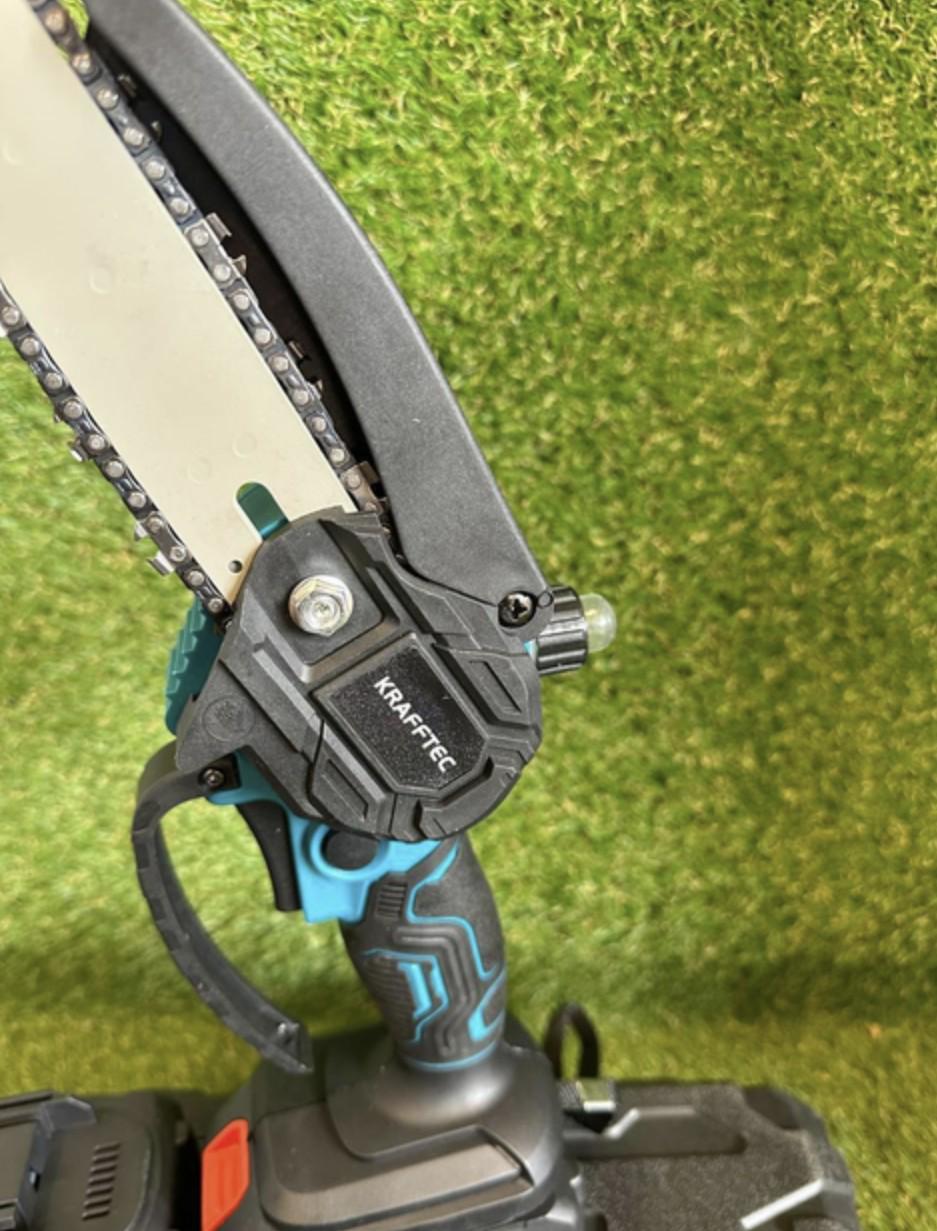 Мініпила акумуляторна Krafftec 48V 6 Ah 1200 Вт 2 х АКБ (30486380) - фото 2 Мініпила акумуляторна Krafftec 48V 6 Ah 1200 Вт 2 х АКБ (30486380) - фото 2