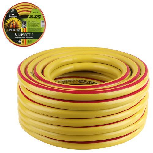 Шланг армированный Alloid Sunny Beetle 3-слойный 3/4" 20 м (26037416) - фото 2 Шланг армированный Alloid Sunny Beetle 3-слойный 3/4" 20 м (26037416) - фото 2