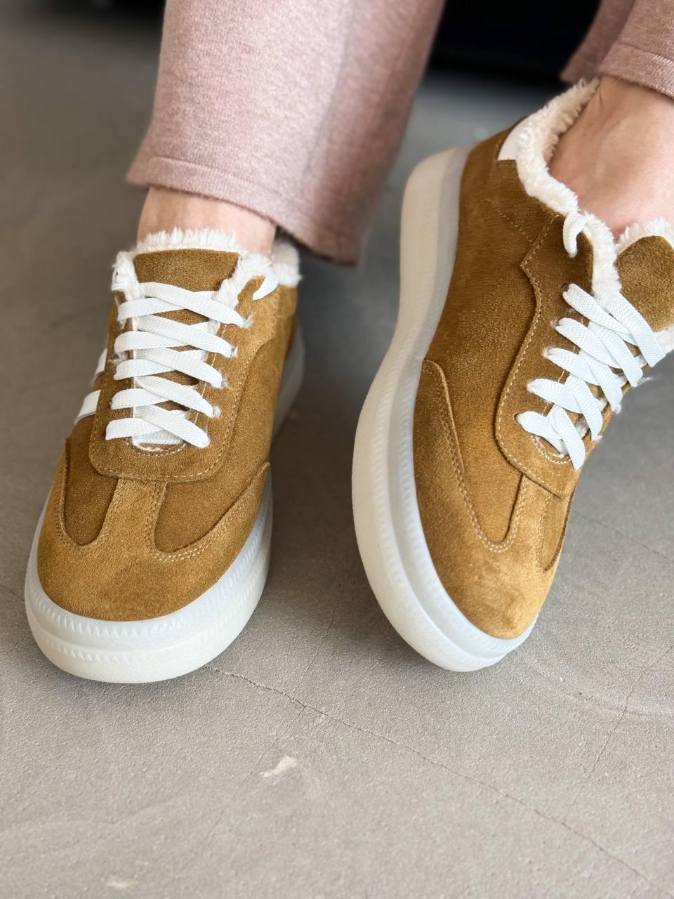 Кеди жіночі на хутрі Maya Shoes р. 38 Гірчичний (3021/1) - фото 14 Кеди жіночі на хутрі Maya Shoes р. 38 Гірчичний (3021/1) - фото 14