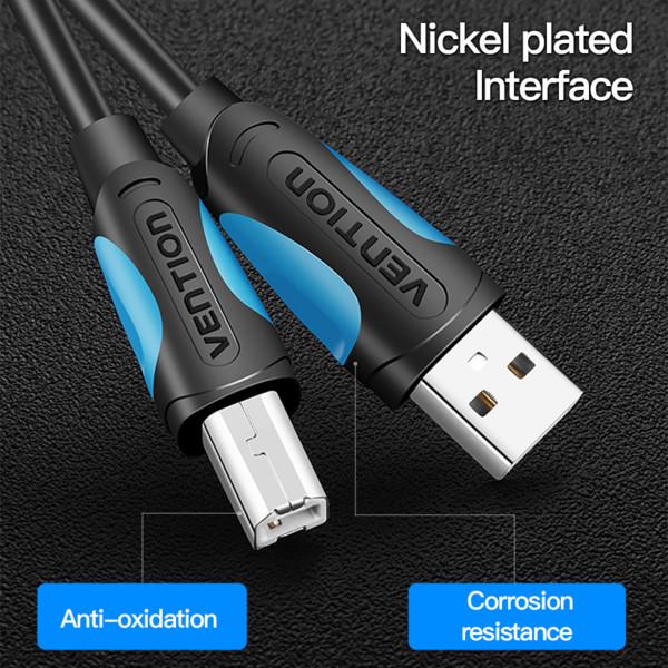 Кабель для принтера Vention USB A Male B Male Print 1 м (VAS-A16-B100) - фото 4