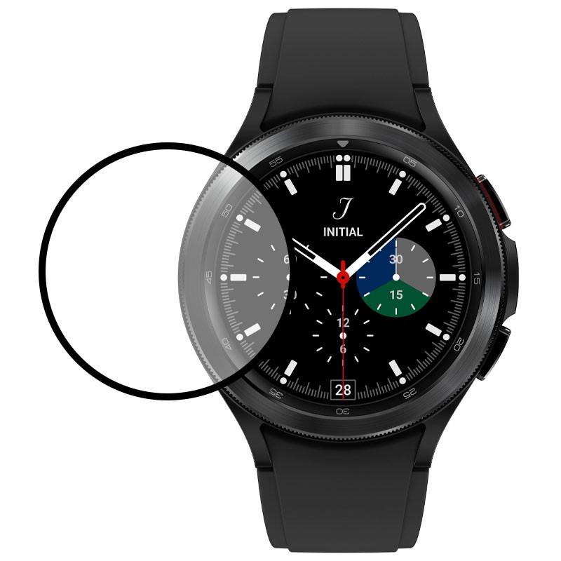 Пленка противоударная полимерная 3D full glue для Samsung Galaxy Watch 4 46 мм Black (00000050413_1) - фото 1