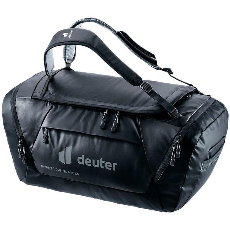 Городской рюкзак-сумка Deuter Aviant Duffel Pro 60 л Black (3521122 7000)