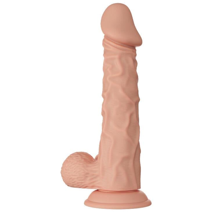 Фаллоимитатор Beautiful Encounter Buraq Dildo Flesh с мошонкой 24 см (35552546)