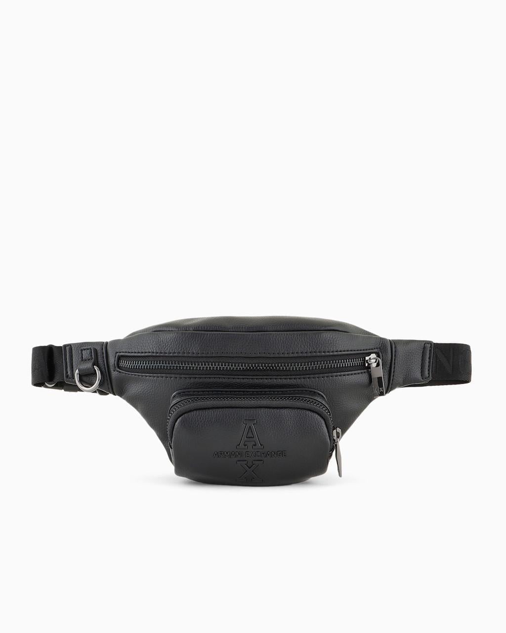 Поясная сумка Armani Exchange embossed logo Черный (80544481445)