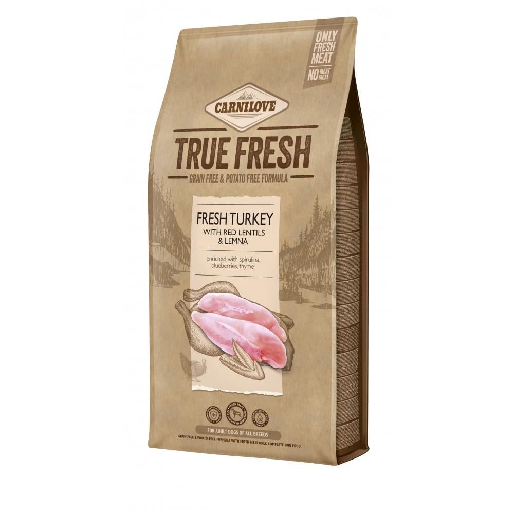 Корм для собак сухой Carnilove True Fresh Turkey for Adult dogs всех пород с индейкой 11,4 кг (8595602545971)