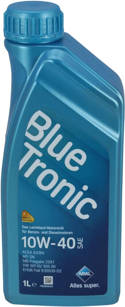 Моторне мастило Aral Bluetronic 14f736 бензин/дизель 10W-40 1 л (1408110)