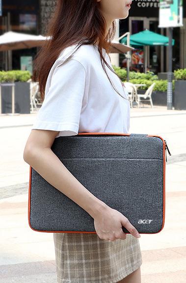 Сумка для ноутбука або документів Acer 15,6" Сірий/Помаранчевий (IBN039SJ5) - фото 11