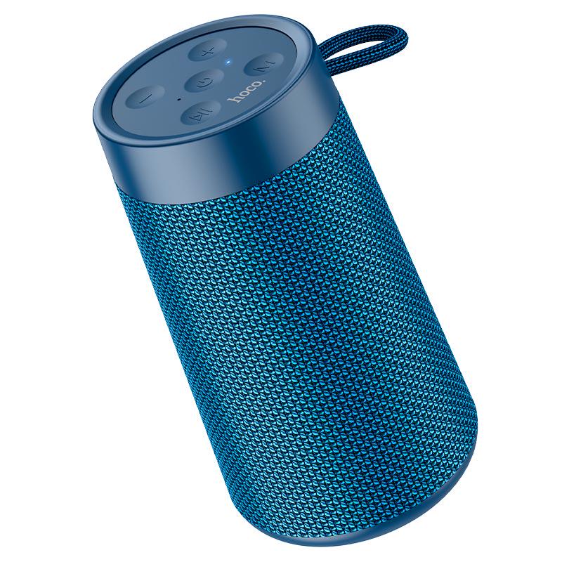 Колонка портативная Bluetooth Hoco HC13 Sports BT speaker Navy Blue - фото 1